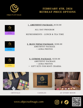 Load image into Gallery viewer, Root Chakra All Day Retreat