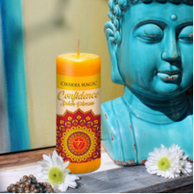 Load image into Gallery viewer, Chakra Magic Confidence Candle