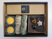 Load image into Gallery viewer, New Beginning Candle & Crystal Gift Set