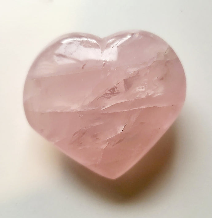 Rose Quartz Heart - Small