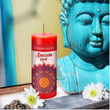 Load image into Gallery viewer, Chakra Magic Success Candle