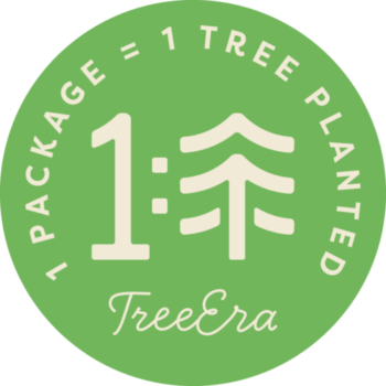 We Plant a tree with every orders we ship.