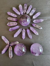 Load image into Gallery viewer, Amethyst Purple crystal Quartz  - ball round
