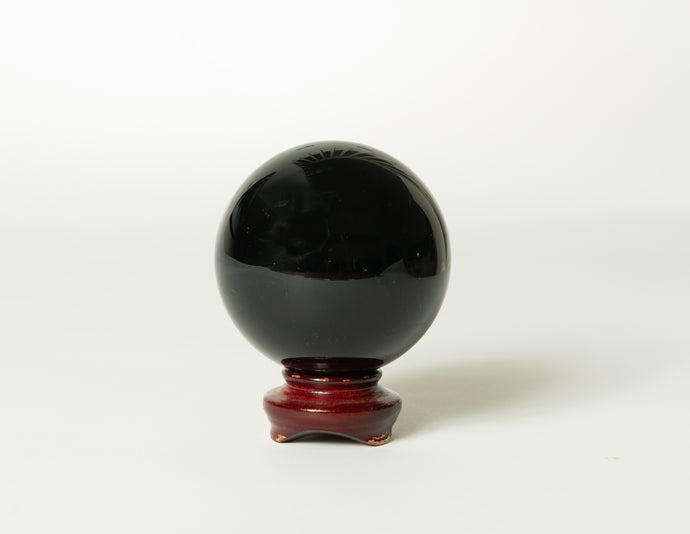 Black Obsidian Sphere