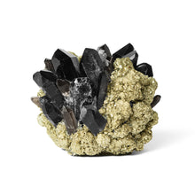 Load image into Gallery viewer, CLASSIC PYRITE/ BLACK QUARTZ VOTIVE
