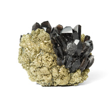 Load image into Gallery viewer, CLASSIC PYRITE/ BLACK QUARTZ VOTIVE

