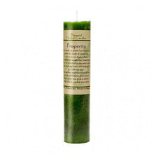Load image into Gallery viewer, Blessed Herbal Candle Prosperity
