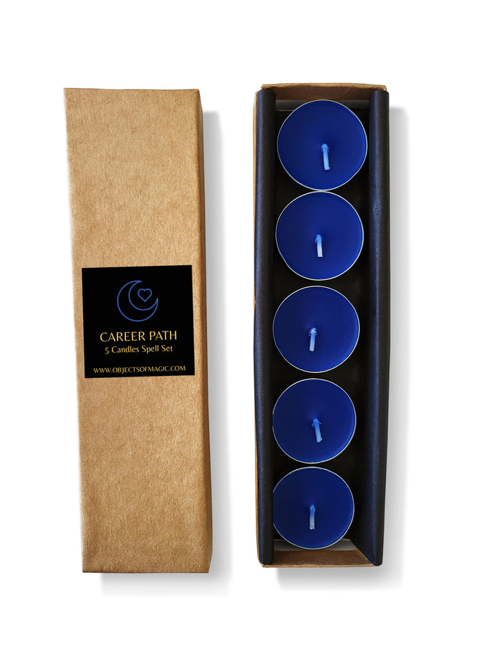Career Path Intentions Magic Candles Set