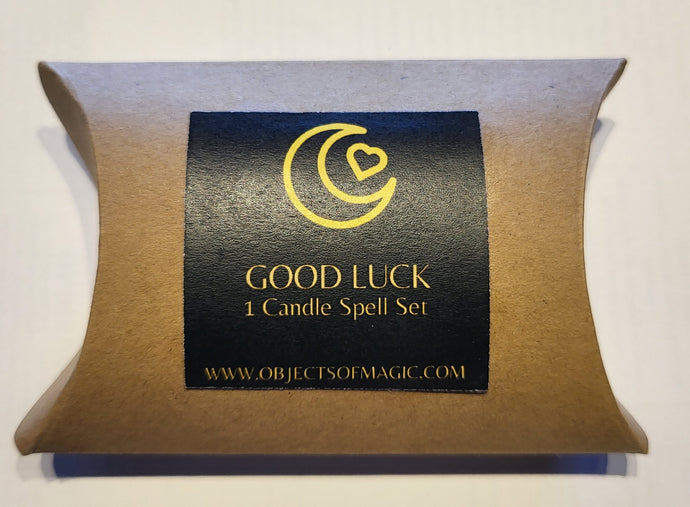 Good Luck Intention Candle - 1pc