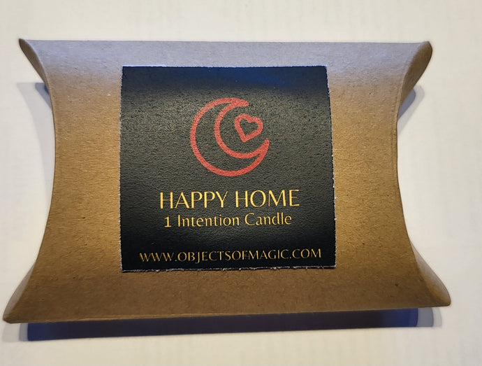 Happy Home Intention Candle - 1pc