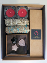Load image into Gallery viewer, Love Candle &amp; Crystal Gift Set
