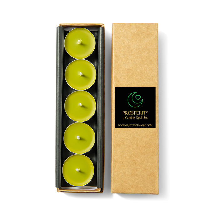 Prosperity Intentions Magic Candles Set