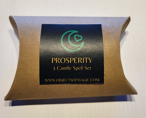 Prosperity Intention Candle - 1pc