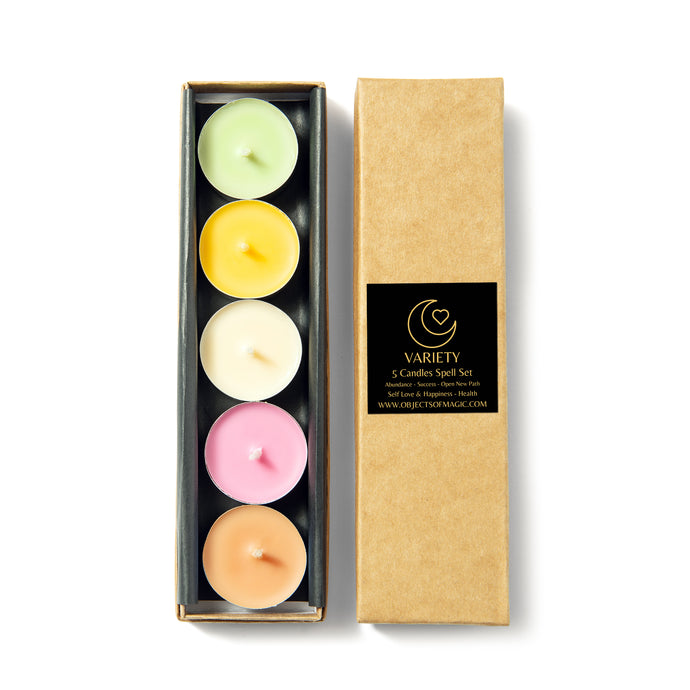 Variety Intentions Magic Candles Set