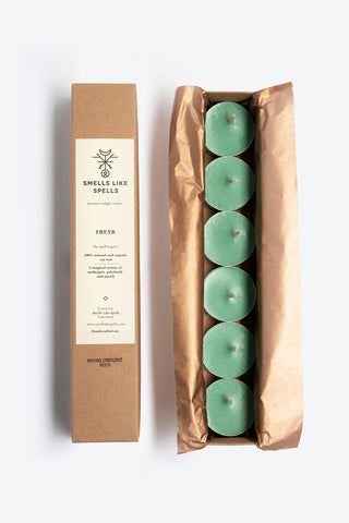 Fertility and Prosperity Scented Tealight candles FREYR