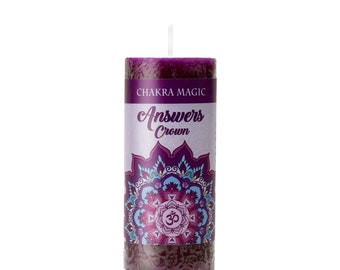 Chakra Magic Answers Candle