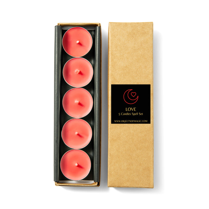 Love Intentions Magic Candles Set